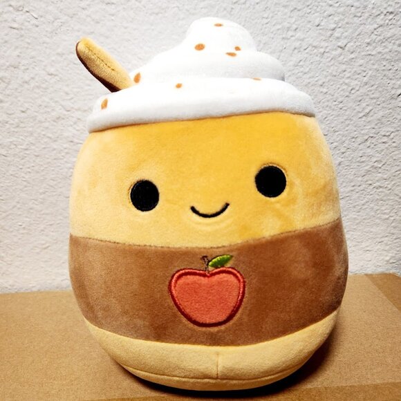 Squishmallows 7" Pommie the Apple Cider Drink Plush NEW Plushie Stuffed Animal - Picture 1 of 6